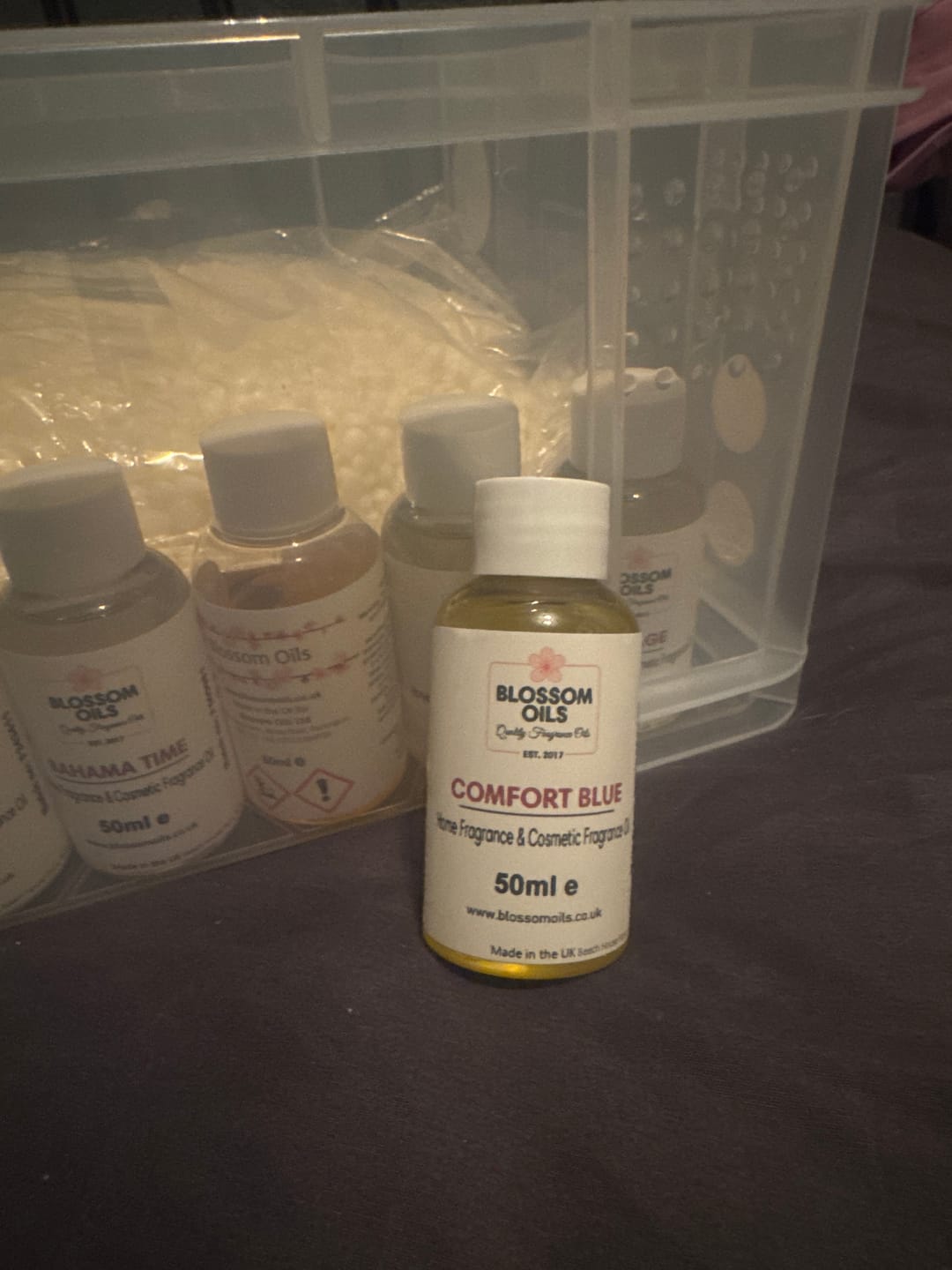 Customer photo review of Comfort Blue Fragrance Oil