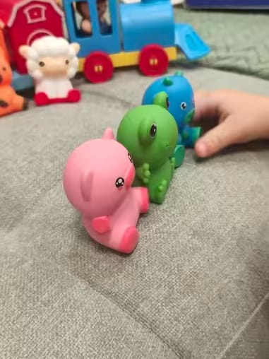 Customer photo review of CleverCargo™ Learning Train