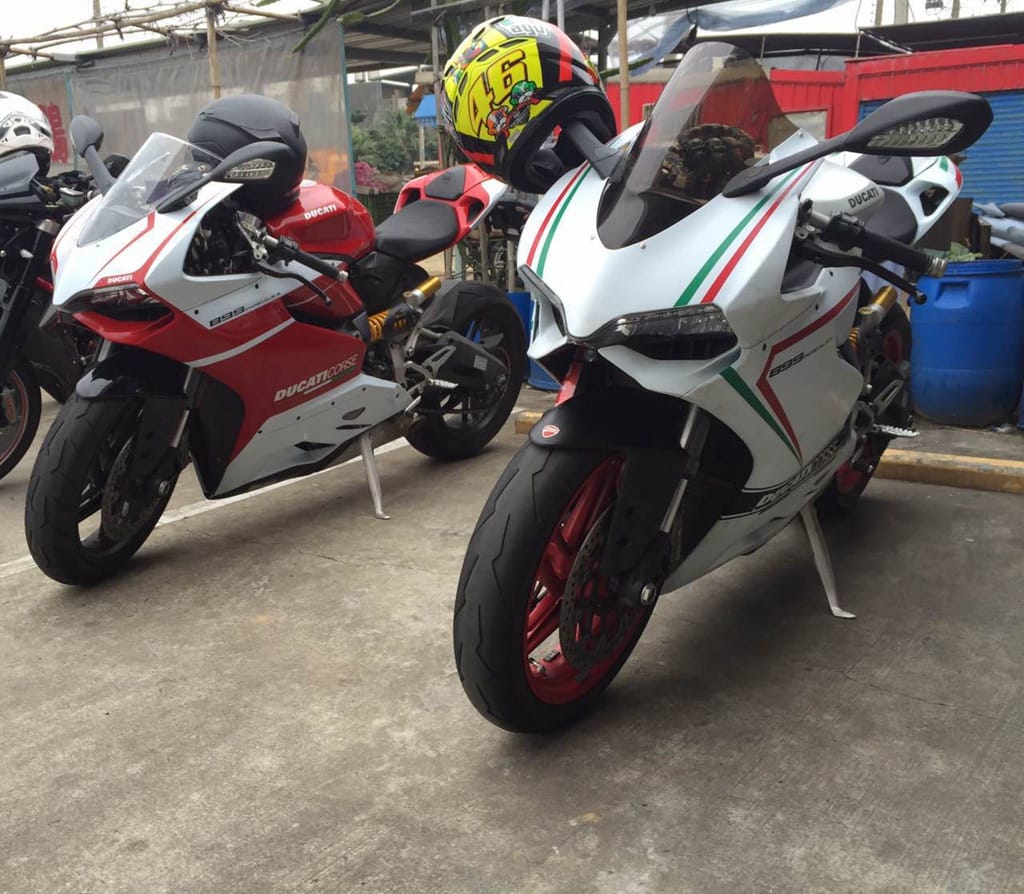 Customer photo review of Ducati 899 1199 Classic Design Fairing