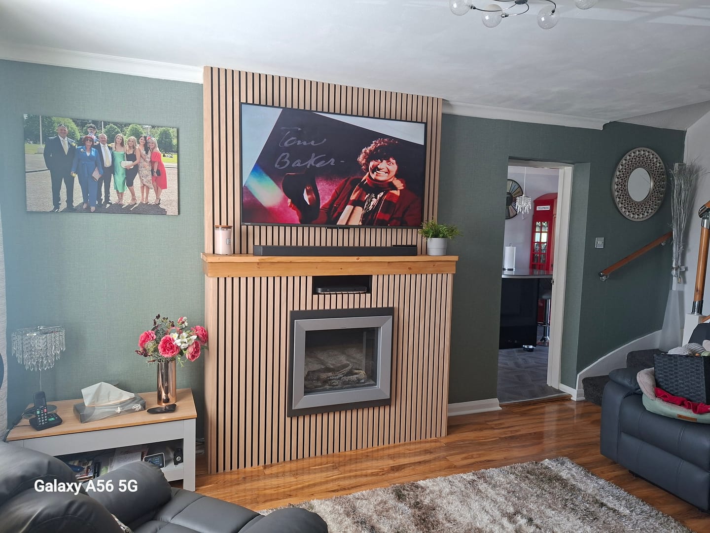 Customer photo review of White Ash Acoustic Wall Panel
