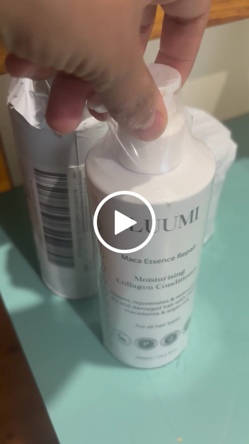 Customer video review of Maca Collagen Shampoo