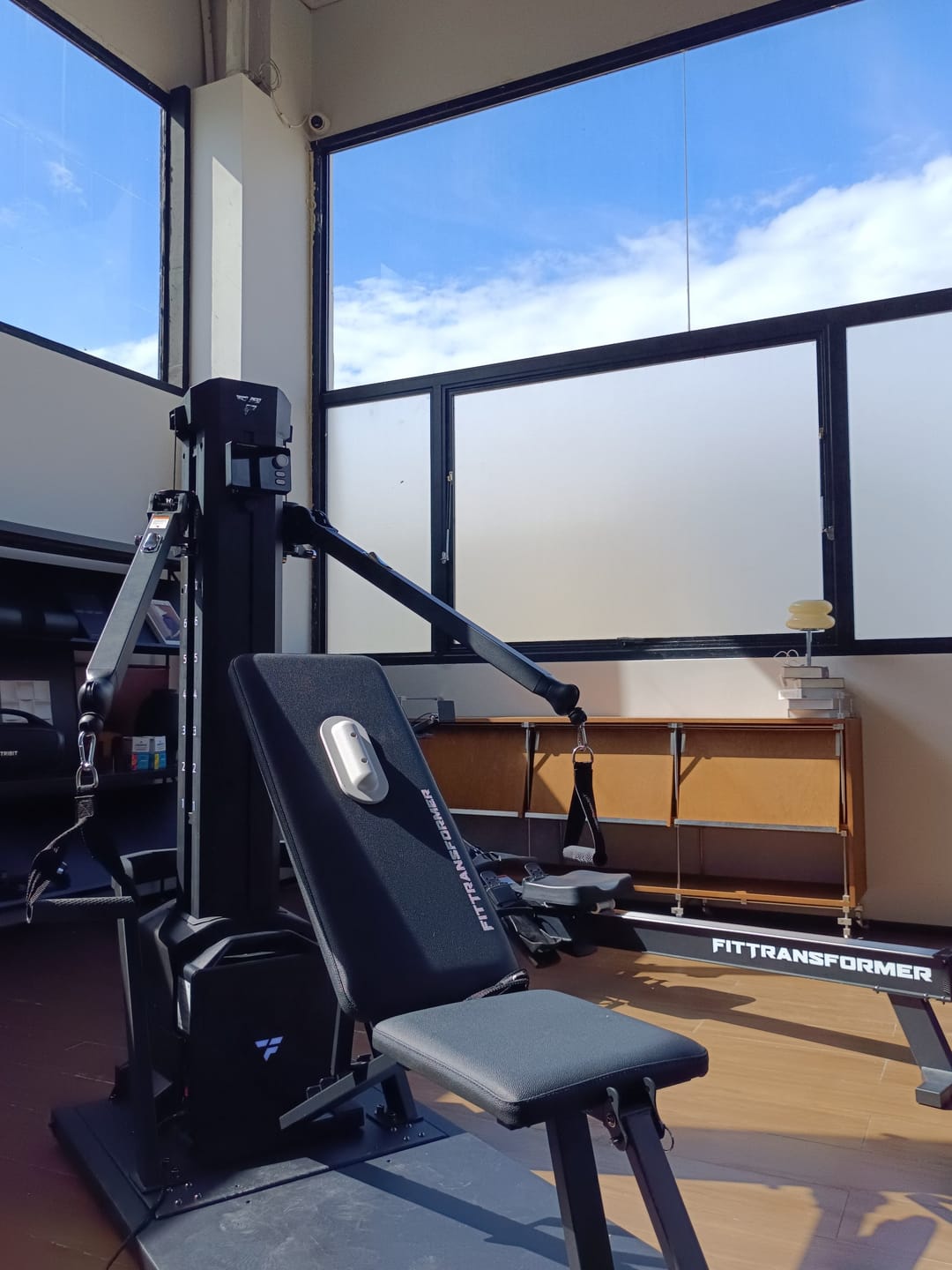 Customer photo review of FitTransformer Titan Strength and Cardio Skiing Machine