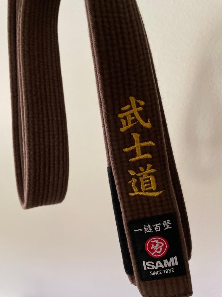 Customer photo review of Isami Brown Belt