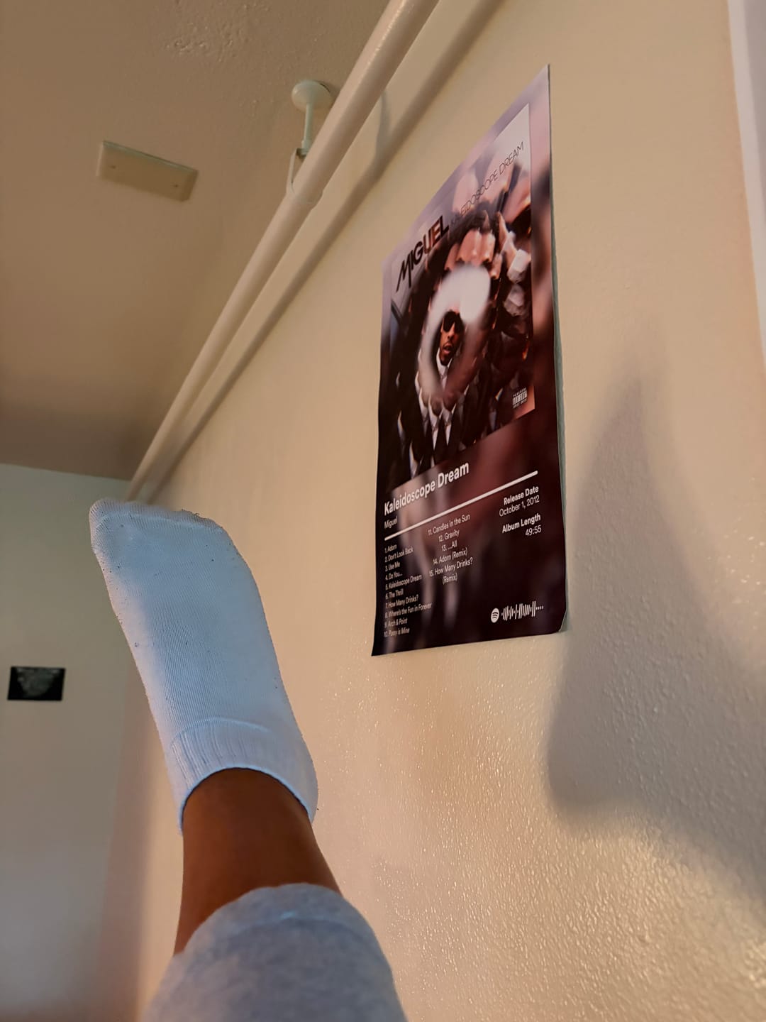 Customer photo review of Miguel Album Posters