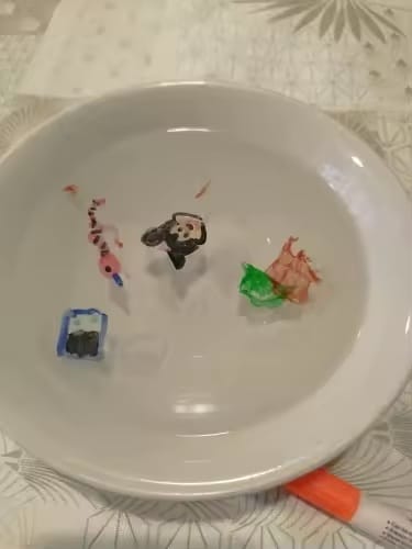 Customer photo review of FloatArt™ – Magic Floating Water Drawing Set