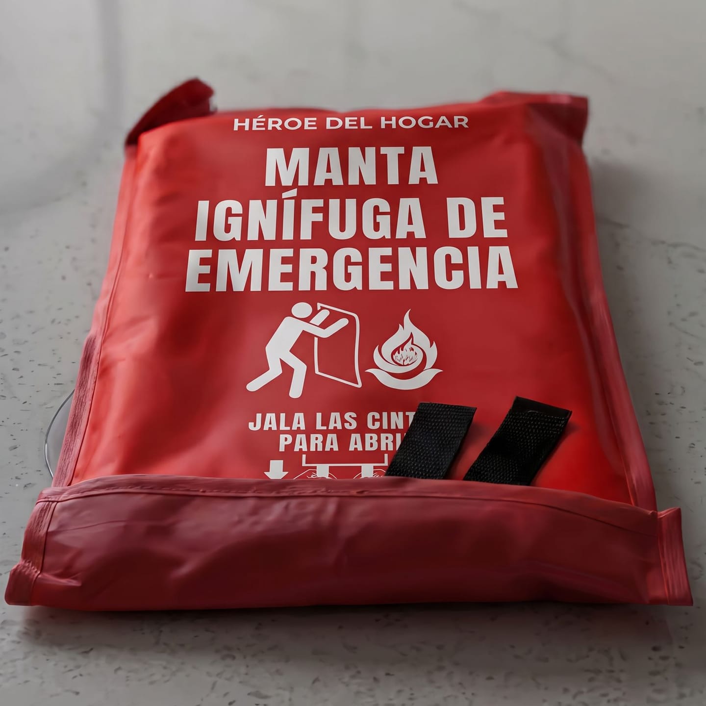 Customer photo review of Manta Ignífuga de Emergencia