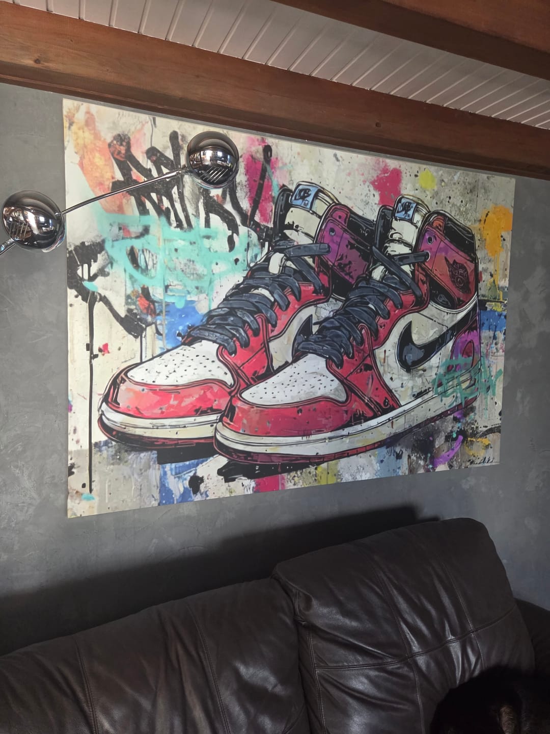 Customer photo review of Nike Jordan Pop Art