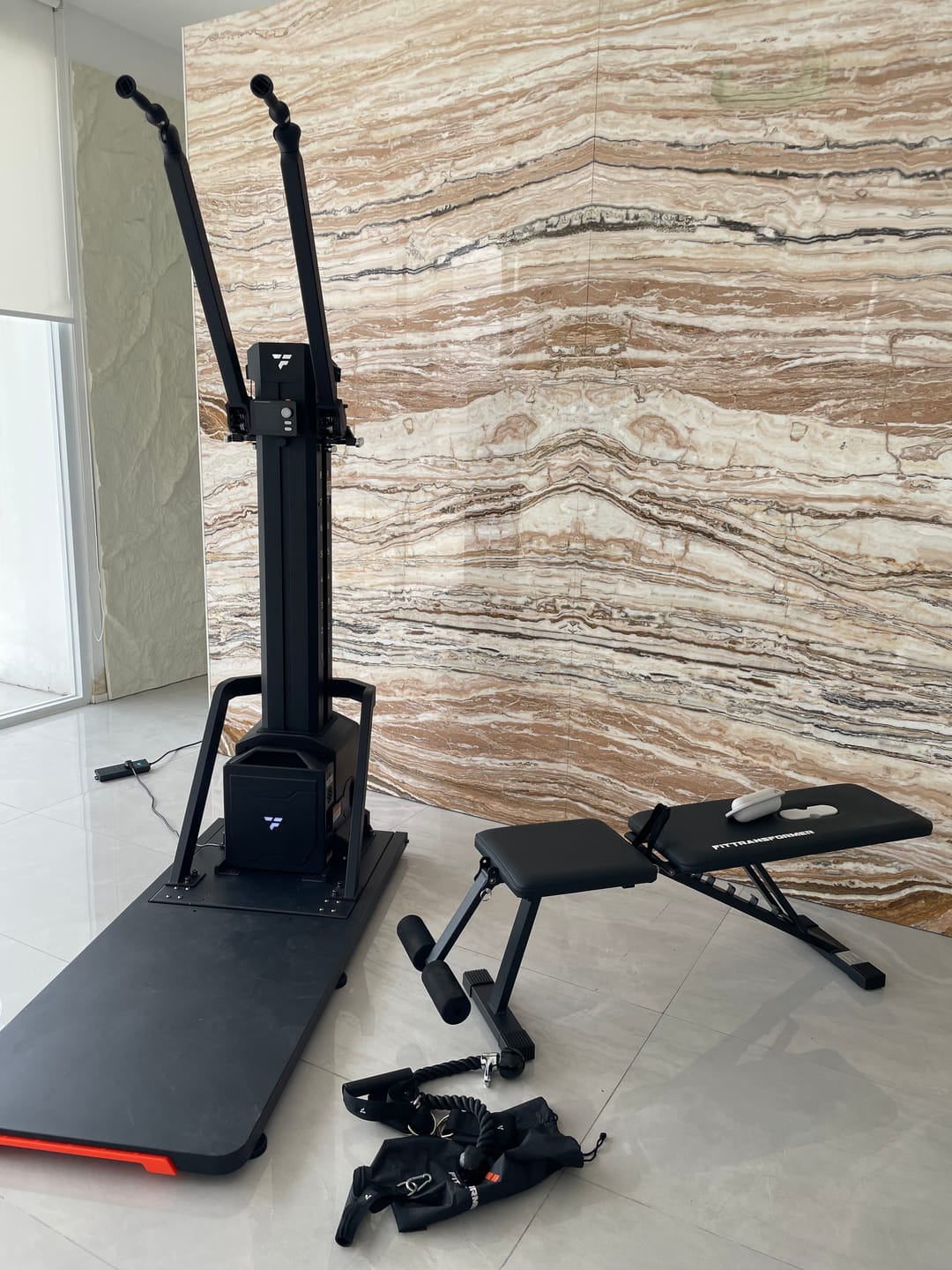 Customer photo review of FitTransformer Titan Strength and Cardio Skiing Machine