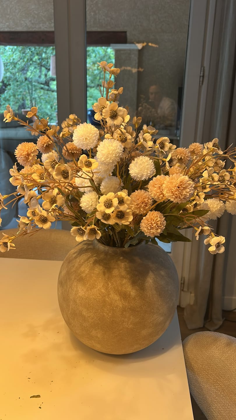Customer photo review of Bouquet de Cire - Mélange beige