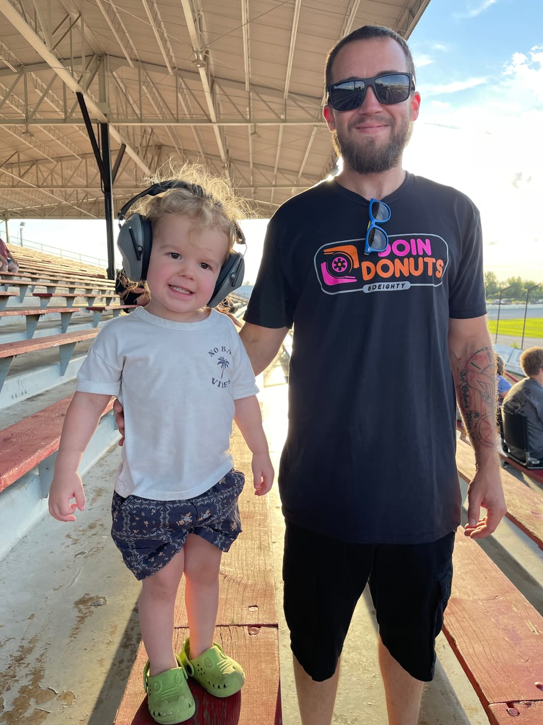 Customer photo review of 80Eighty® Doing Donuts Shirt