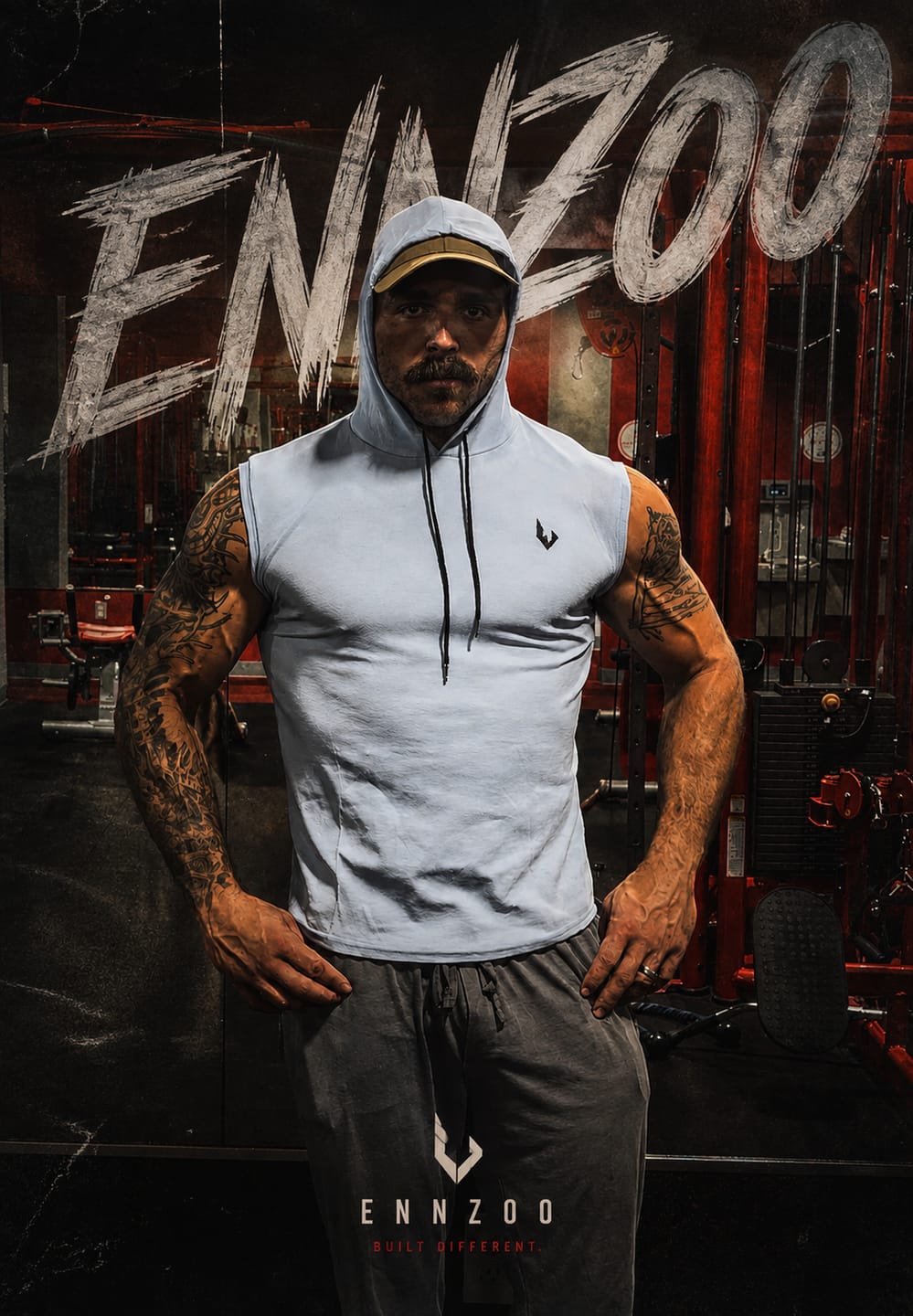 Customer photo review of ENNZOO Men's  Muscle Tank