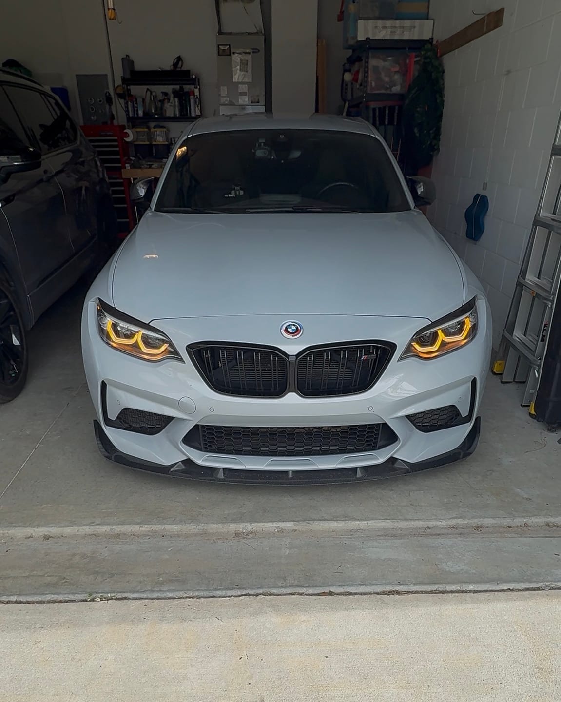 Customer photo review of BMW F87 M2 / F22 2 SERIES AMBER DRL KIT