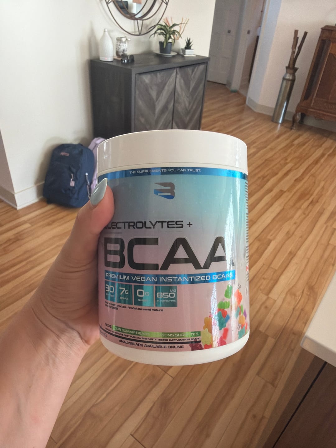 Customer photo review of BCAA + Electrolytes