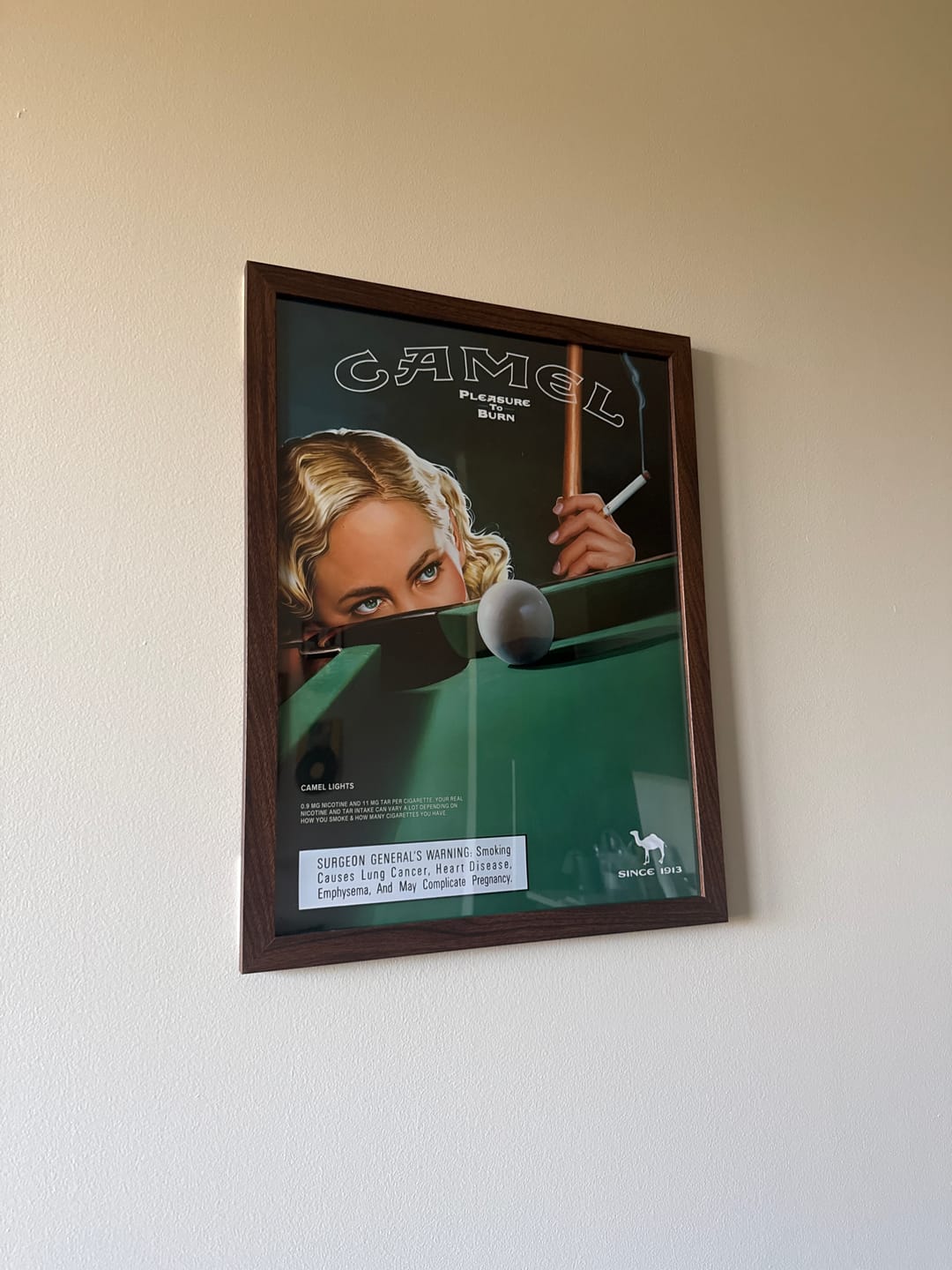 Customer photo review of Camel Vintage Pool