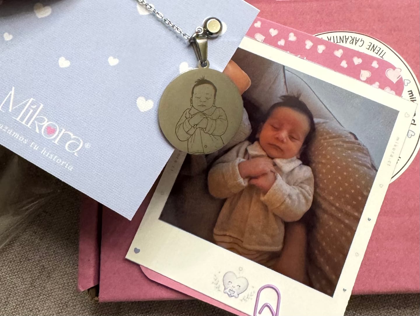 Customer photo review of Punto de Luz Celeste | Símbolo de Equilibrio y Protección