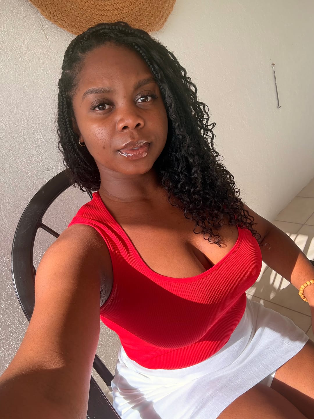 Customer photo review of Ghost Loop™ Crochet Boho Braids With Water Wave Human Hair Curls