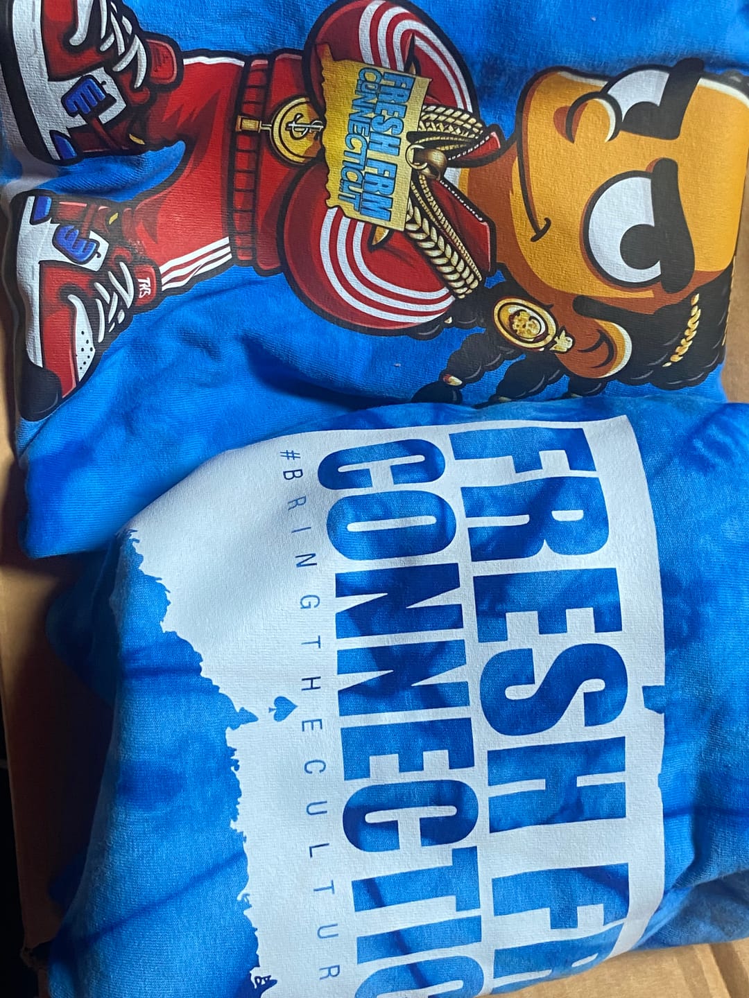 Customer photo review of Tie-dye Shirts