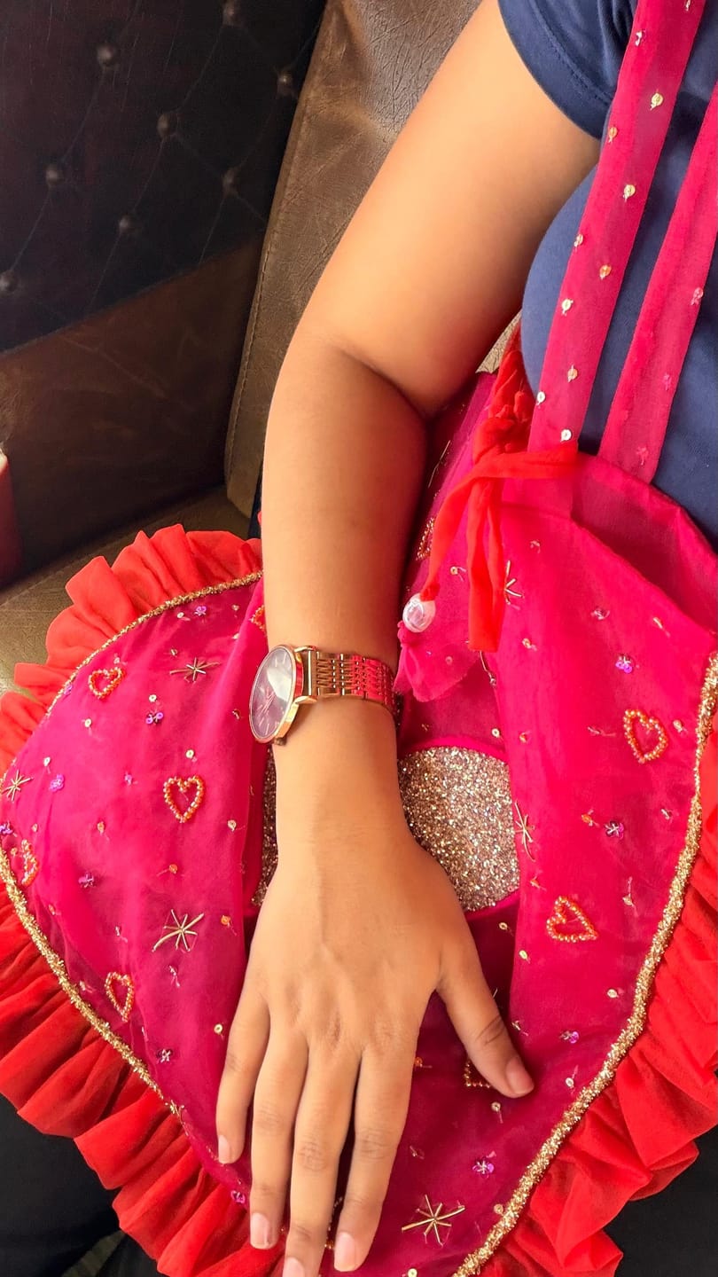 Customer photo review of Dil Organza Bag