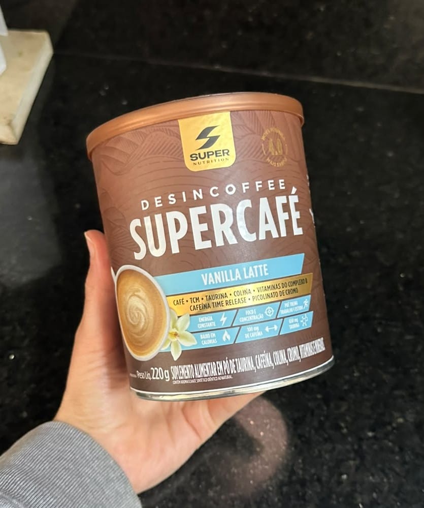 Customer photo review of Supercafé Vanilla Latte