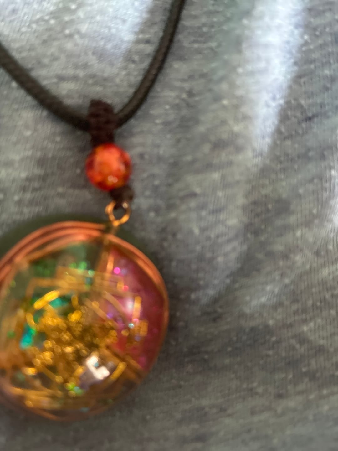 Customer photo review of Magnetic Energy Talisman