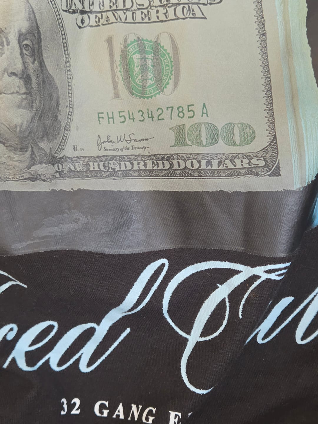 Customer photo review of ICED OUT PREMIUM TEE