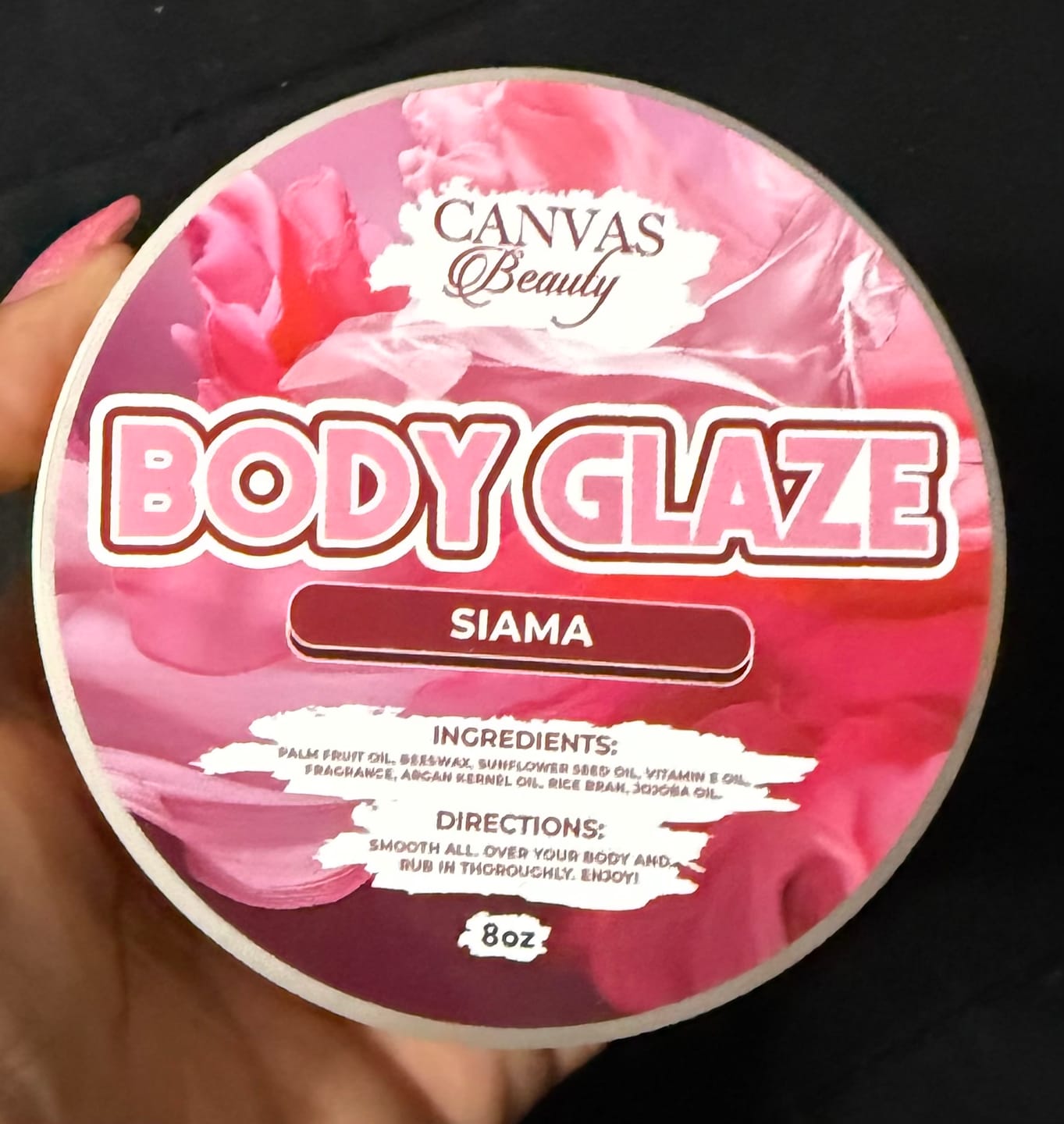 Customer photo review of BODY GLAZE: SIAMA
