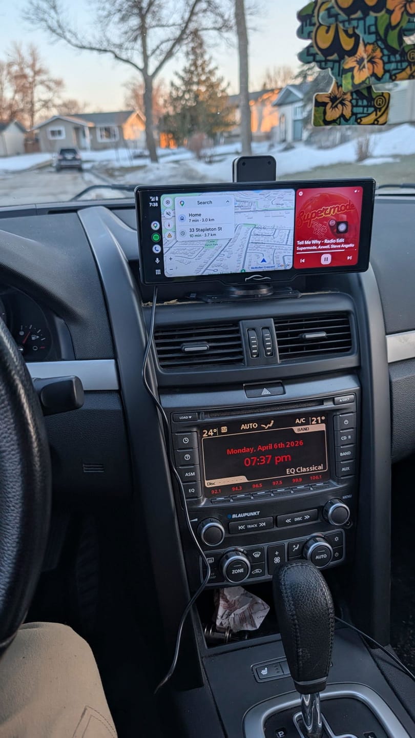 Customer photo review of Écran CarPlay Optimo™ PRO