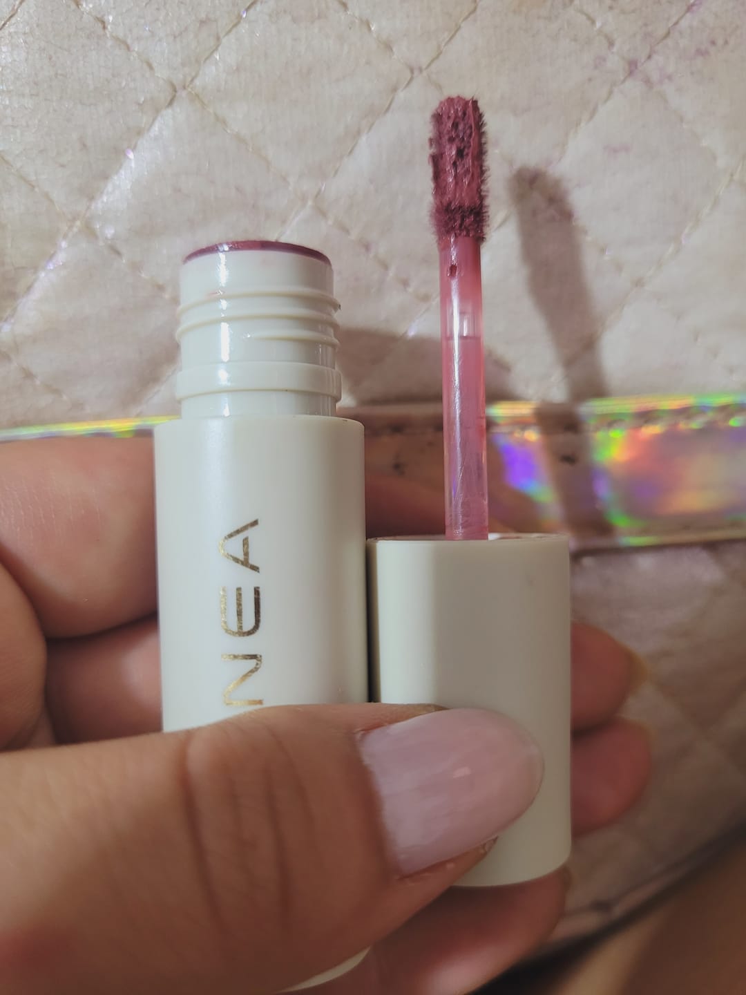 Customer photo review of LABIAL VELVET LÍQUIDO