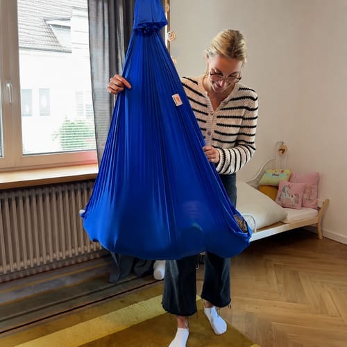 Customer photo review of Therapieschaukel für Kinder - Sensorische Schaukel & Schaukeltuch