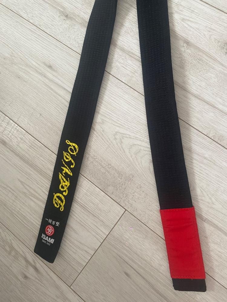 Customer photo review of Isami BJJ Black Belt Premium