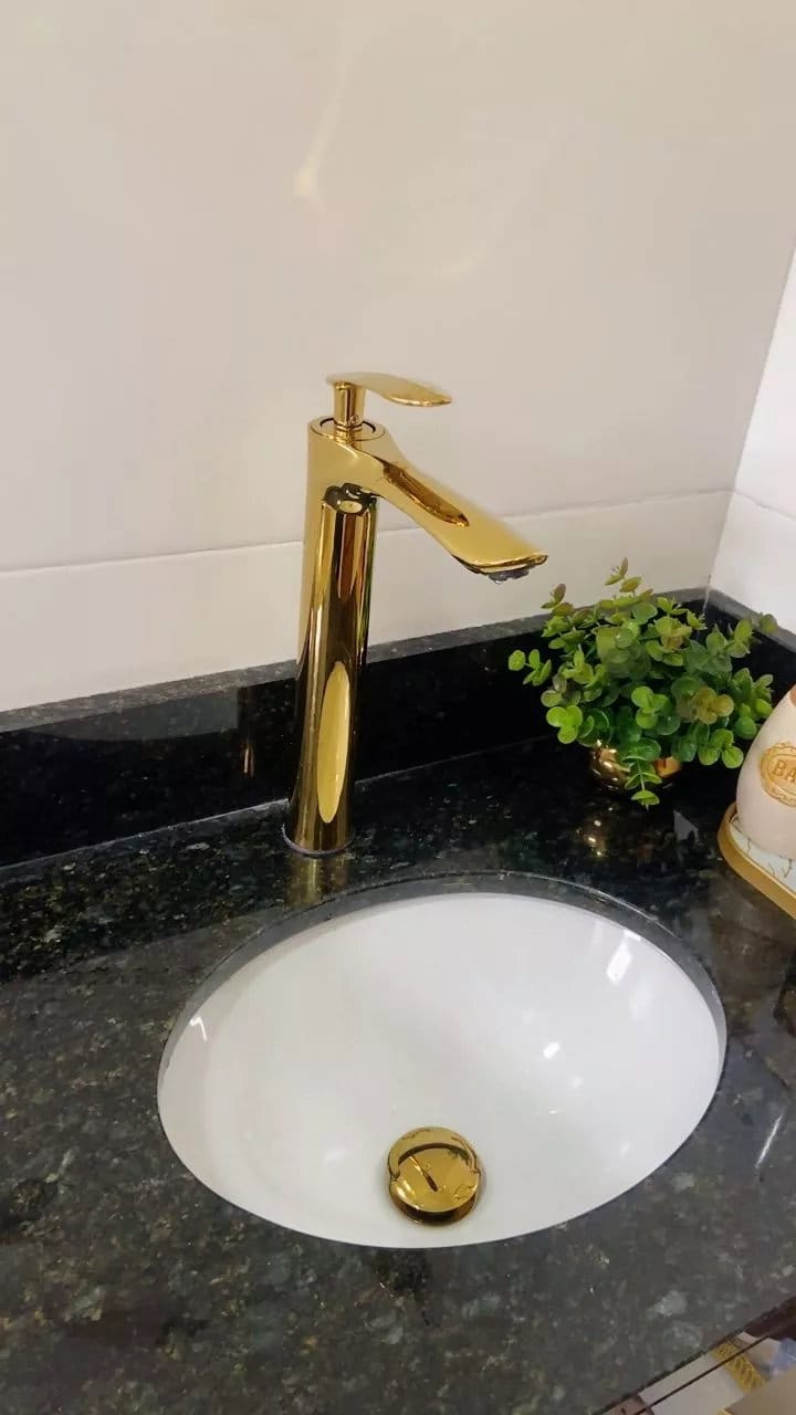 Customer photo review of Torneira Gourmet para Cozinha Preta