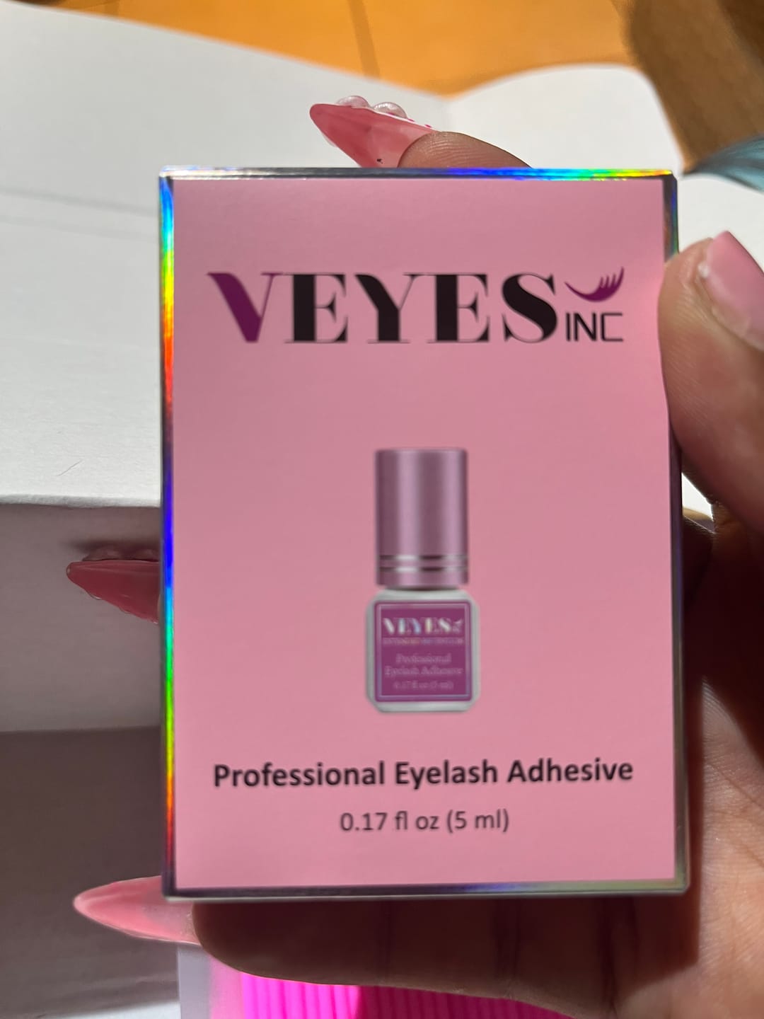 Customer photo review of Volume 5ml - Lash Extension Glue