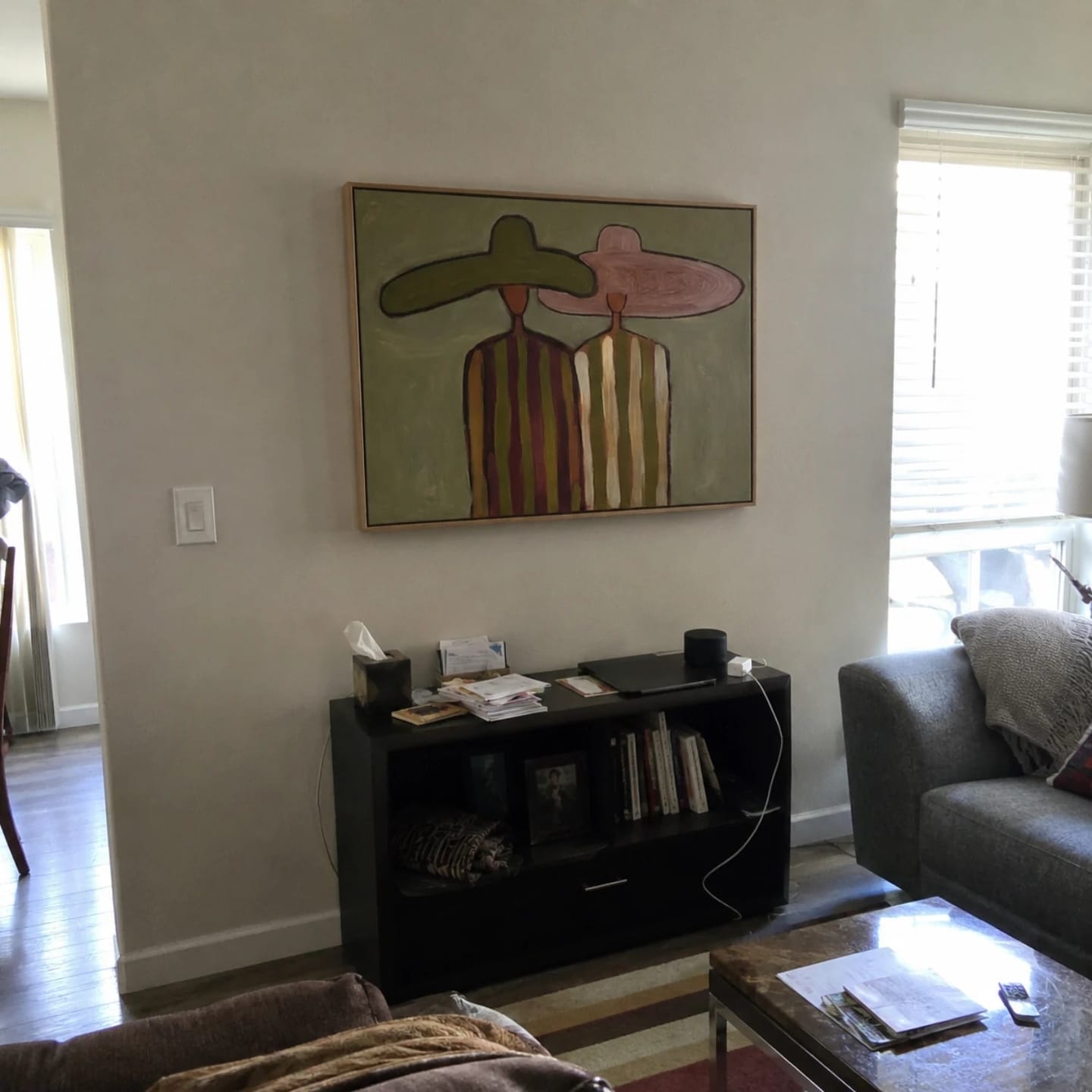 Customer photo review of Vintage Americana Art｜Parallel Silence