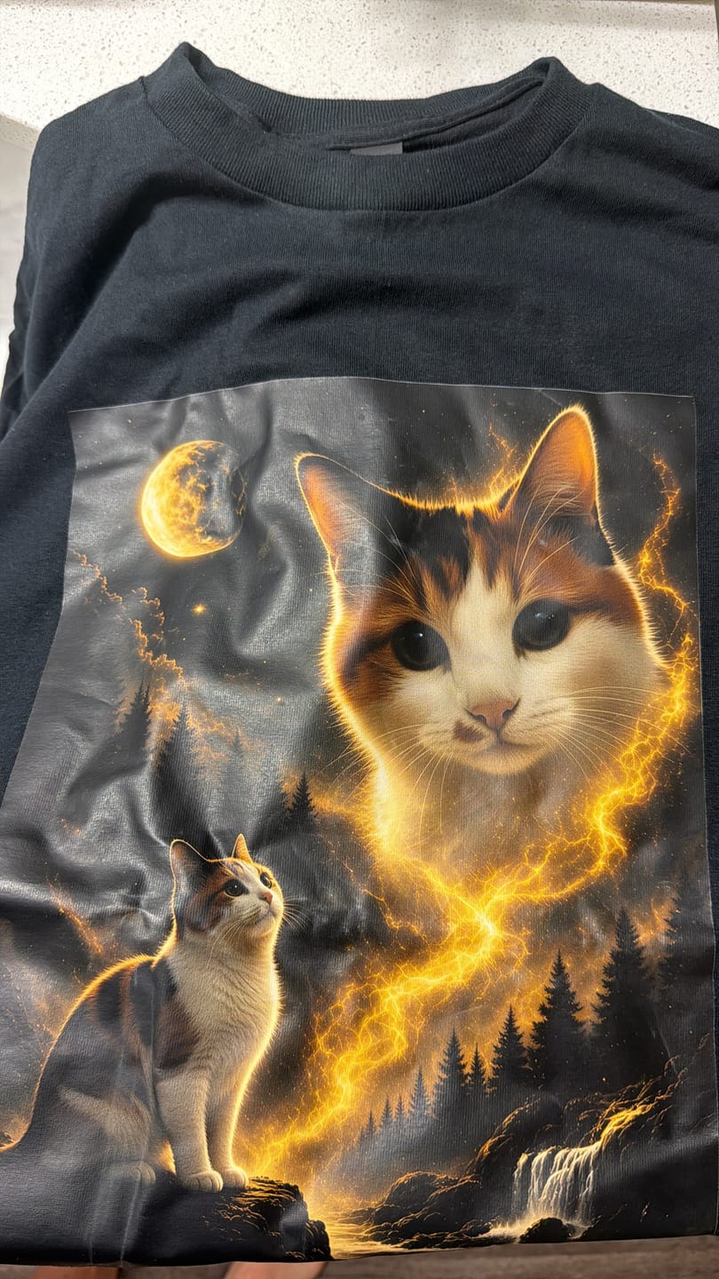 Customer photo review of Pet Art | Custom T-shirt