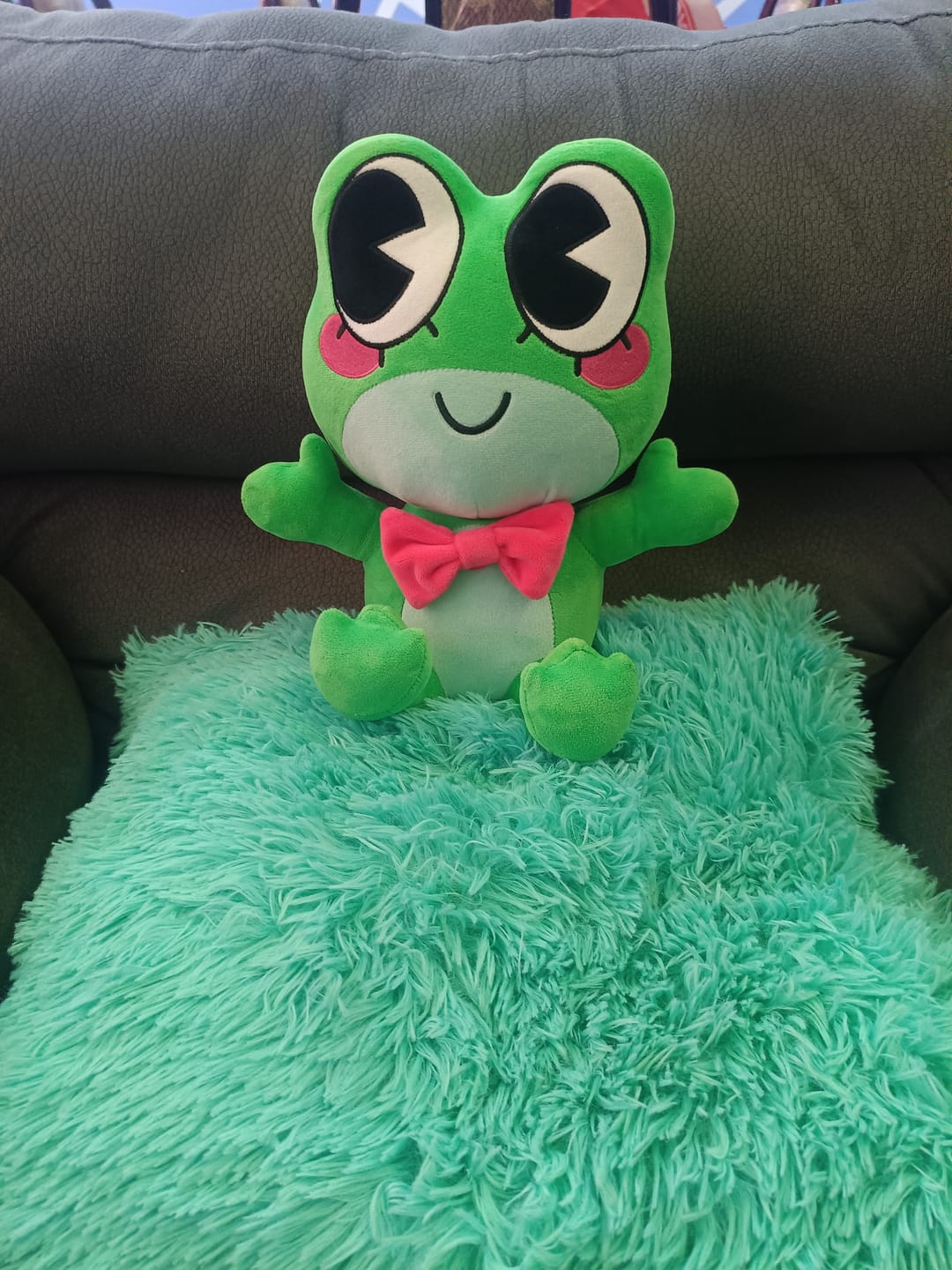 Customer photo review of Ribbit Plush