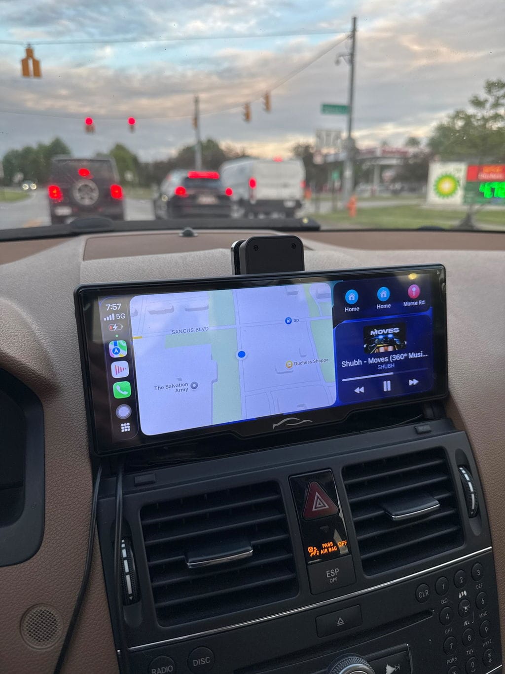 Customer photo review of Écran CarPlay Optimo™ PRO