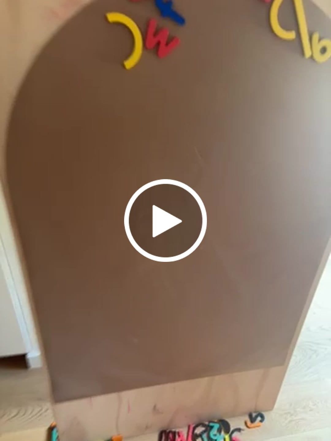 Customer video review of Magnetic Wall Board