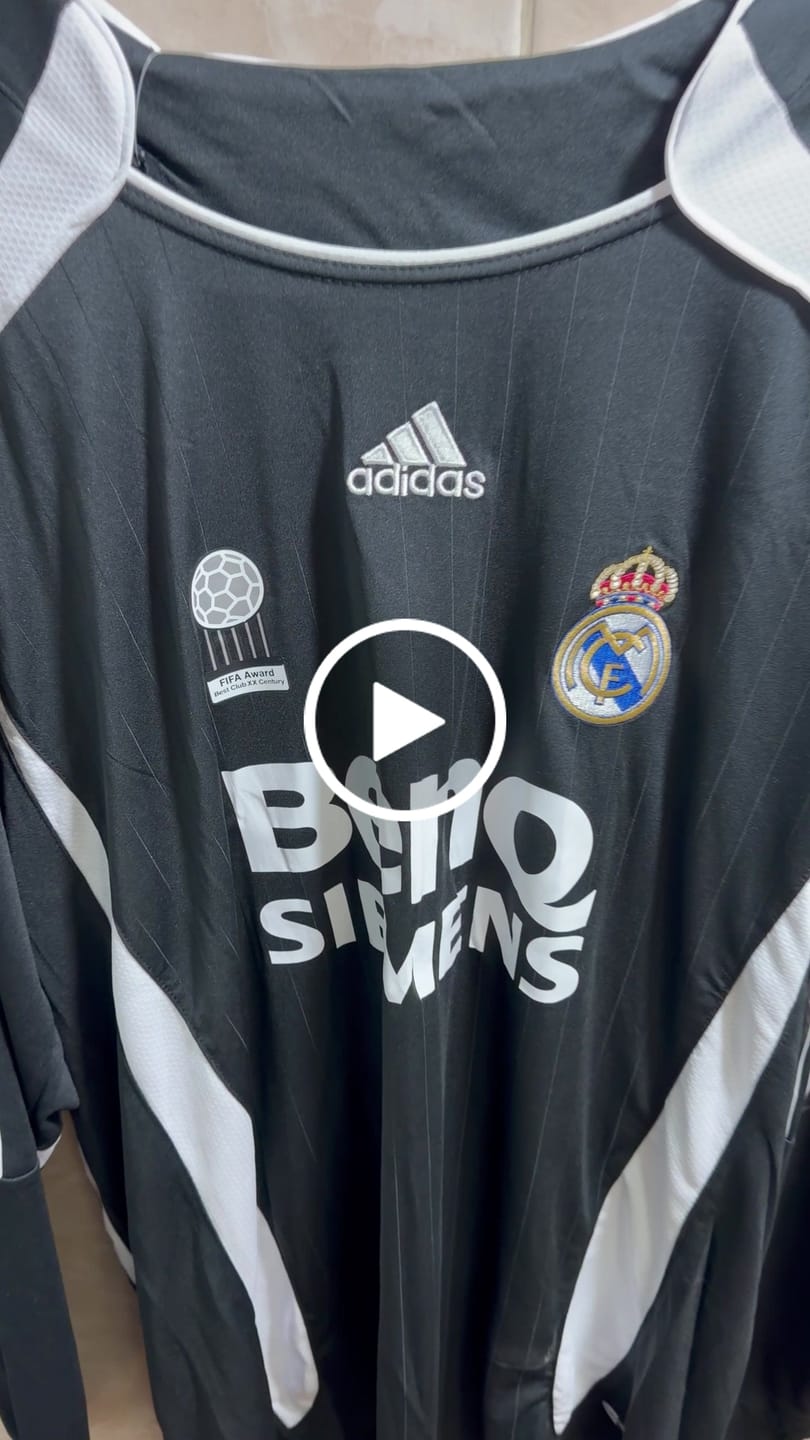 Customer video review of Real Madrid 2006/07 Visitante