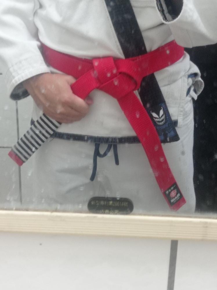 Customer photo review of Isami Red Belt