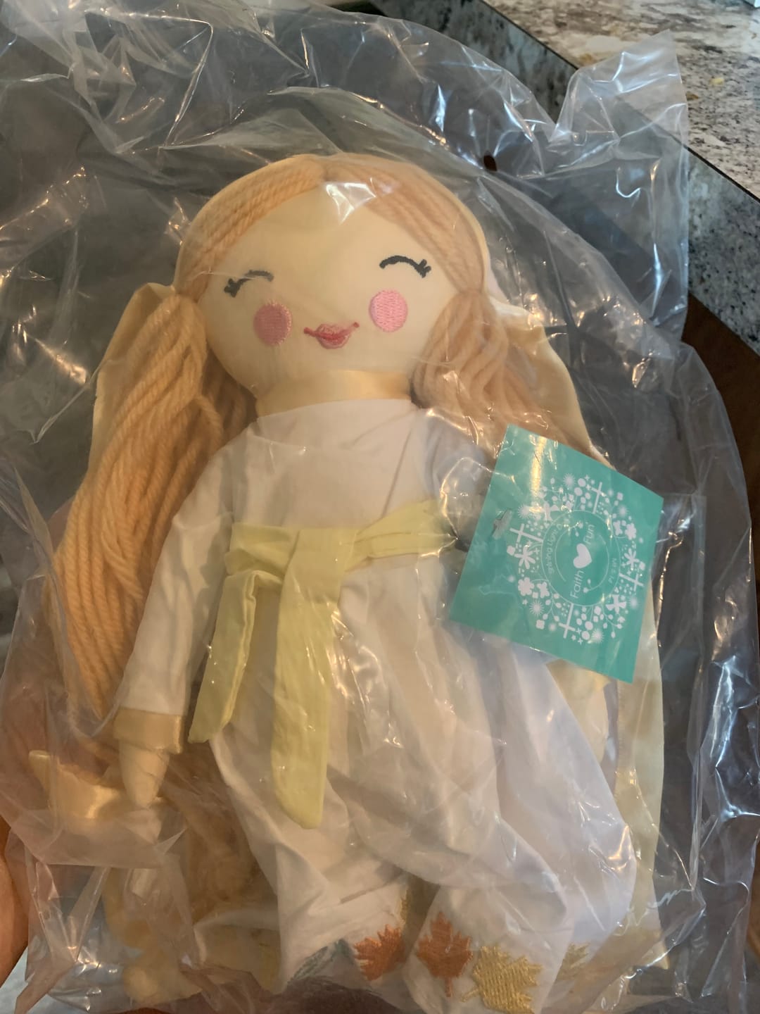 Customer photo review of Our Lady of Good Help Rag Doll (Our Lady of Champion, Wisconsin)