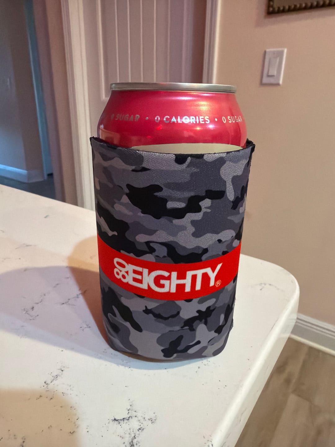 Customer photo review of 80Eighty® Camo Koozie