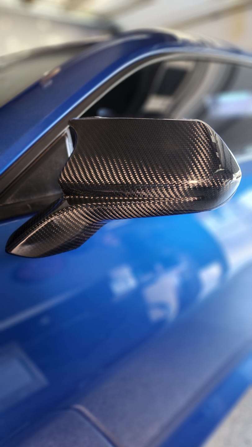 Customer photo review of 2016-2024 Camaro Real Carbon Fiber M Style Mirror Covers - With Winglet