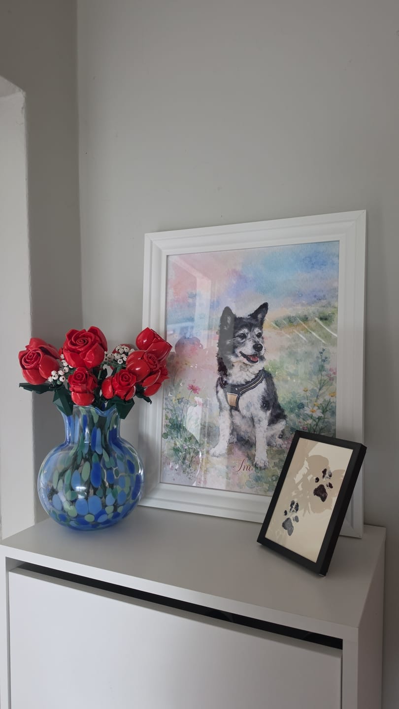 Customer photo review of Personalised Poster - Watercolour
