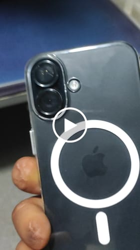 Customer video review of Anti Yellow Magsafe Clear Case - Iphone 16