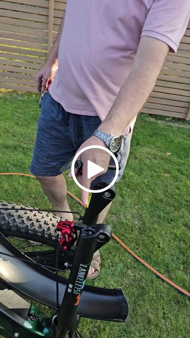 Customer video review of Lankeleisi MG600 Plus 2025 Version 26" Fat Bike 960Wh All Terrain SUV E-Bike with Torque Sensor 48V 20Ah Battery  [Pre-order]