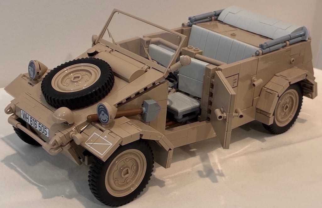 Customer photo review of COBI Kübelwagen TYP 82 Utility Vehicle (1:12th) : Set #2803