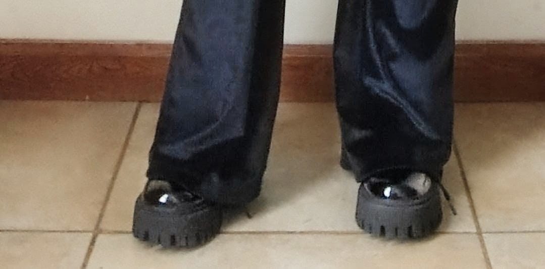 Customer photo review of Botín Negro Mujer 23506