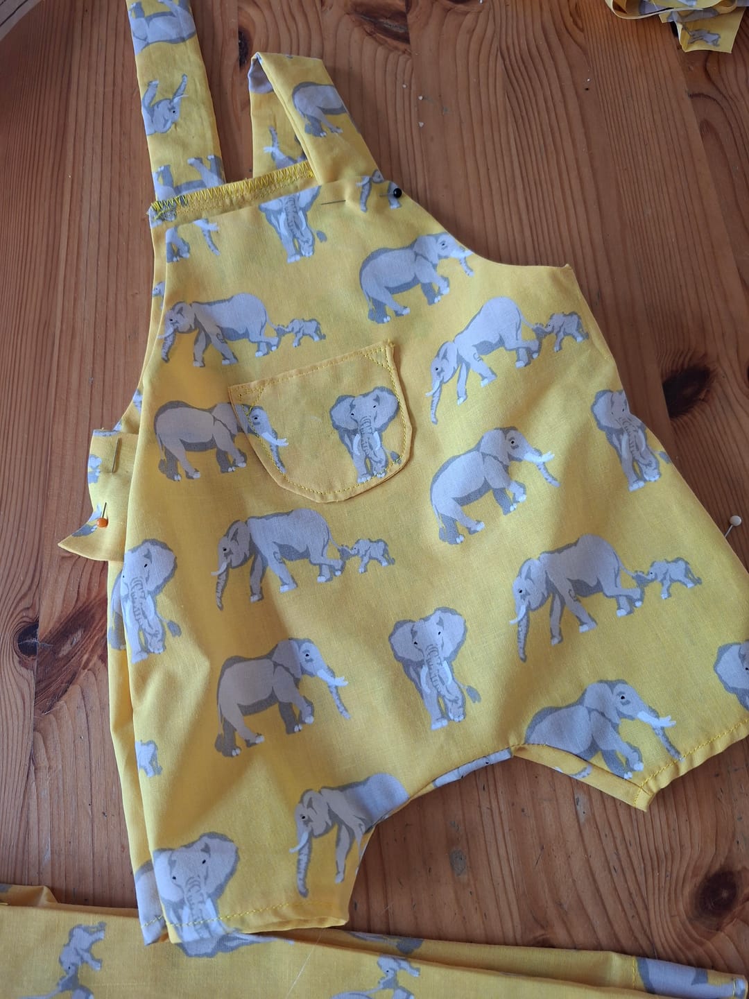 Customer photo review of Elephant Family Polycotton Fabric