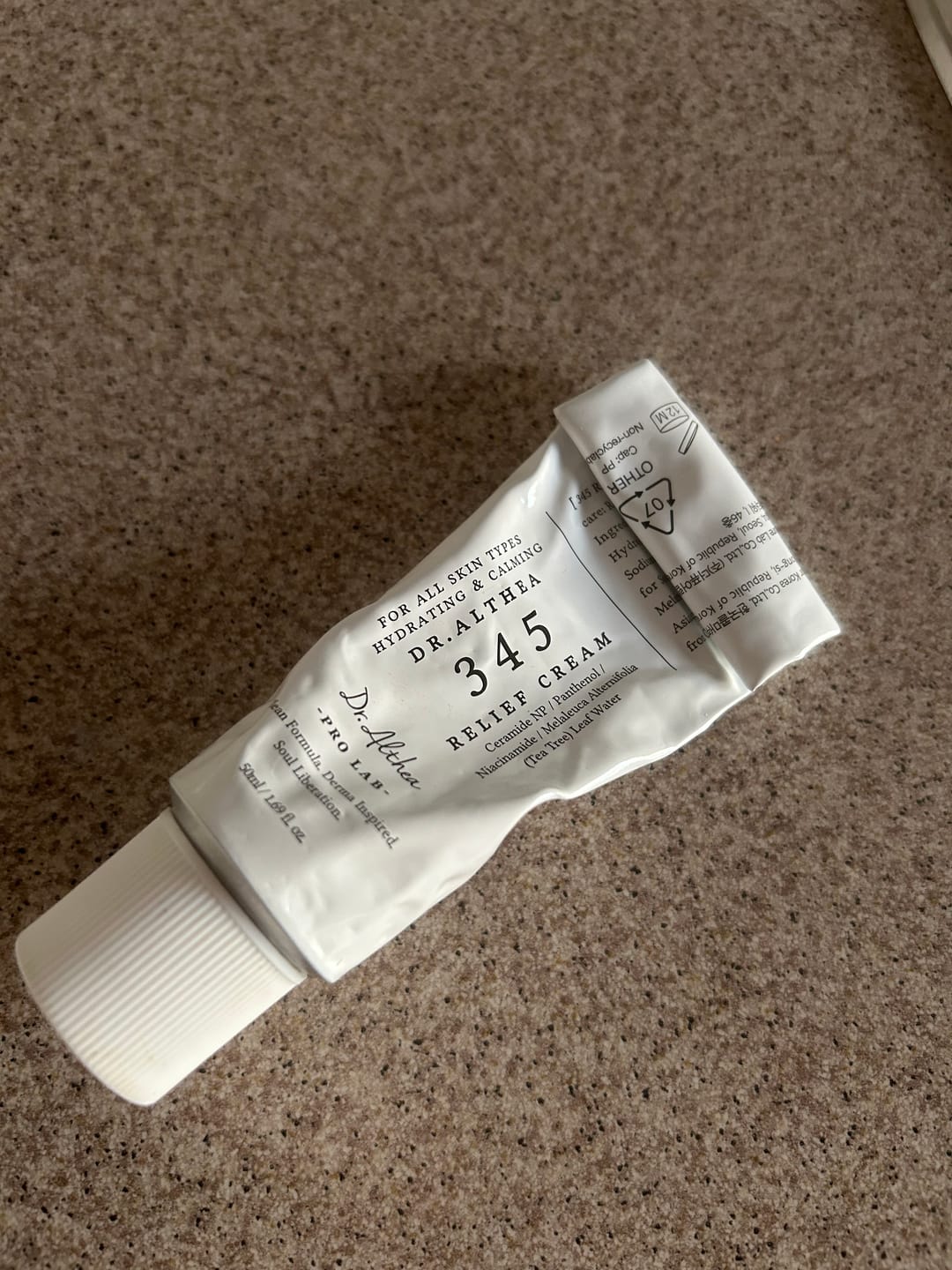 Customer photo review of Nomierinošs krēms ar resveratrolu Dr. Althea 345 Relief Cream