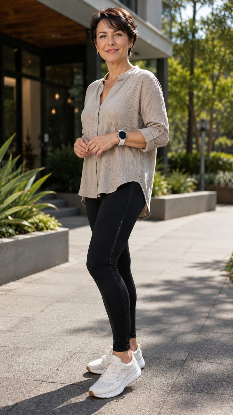 Customer photo review of Compression Tights